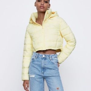 Zara Cropped Puffer